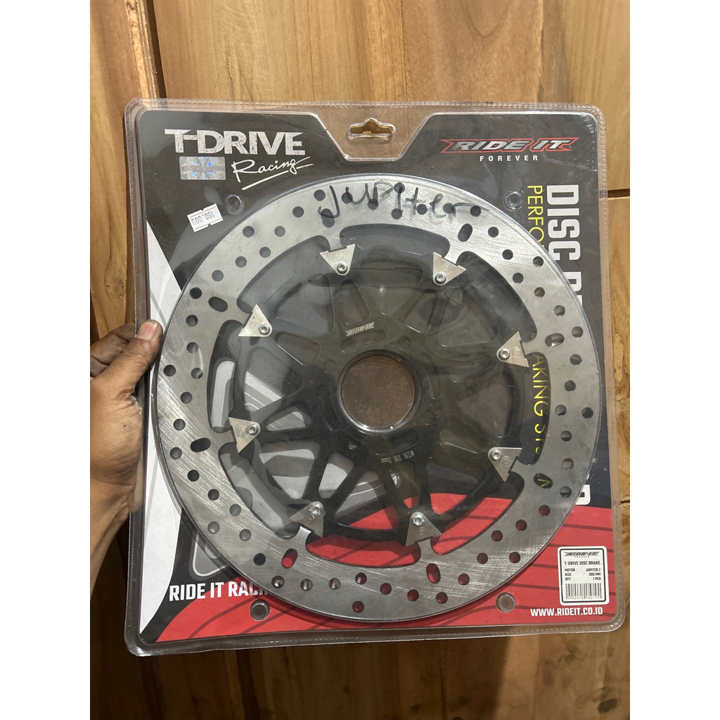 piringan cakram ride it 300 mm Jupiter dan 280 mm beat moge T DRIVE
