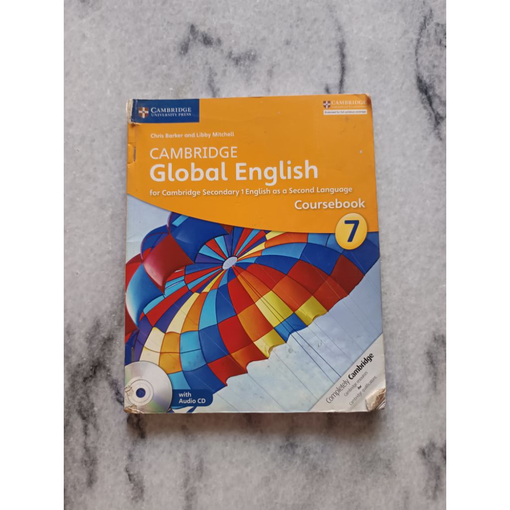 BUKU COURSEBOOK CAMBRIDGE GLOBAL ENGLISH STAGE 7 + DVD