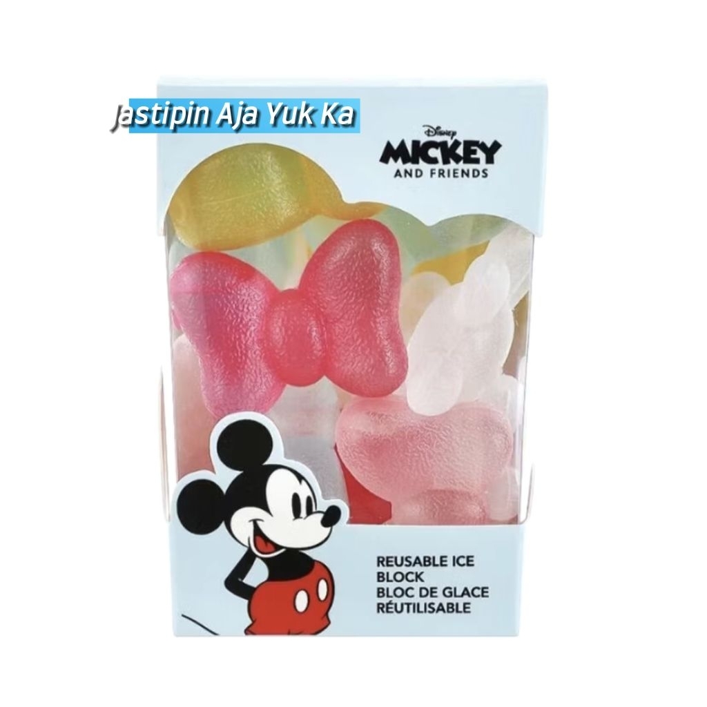 [READY] Es Batu MINISO - Mickey Mouse Collection Reusable Ice Block 12 pcs