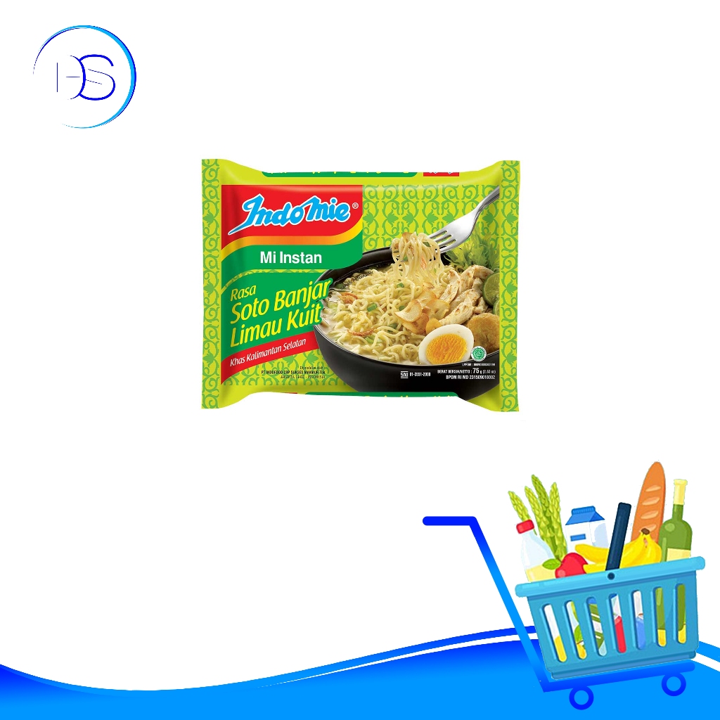 

INDOMIE MIE INSTANT KHAS KAL-SEL SOTO BANJAR LIMAU KUIT
