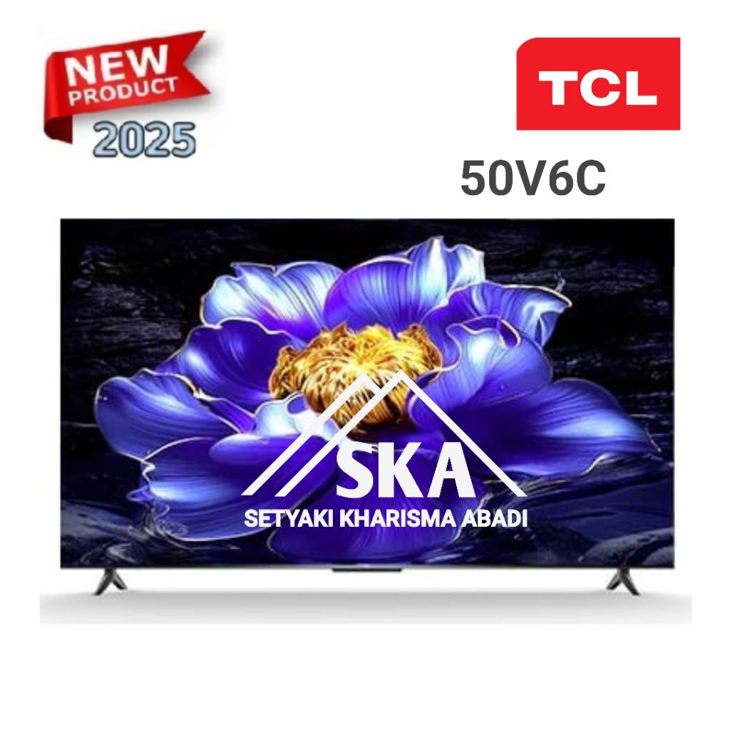 [BEST SELLER TCL 50V6C UHD 4K Google TV] TCL 50 Inch Smart 4K UHD Google TV - T-Screen - Dolby Audio