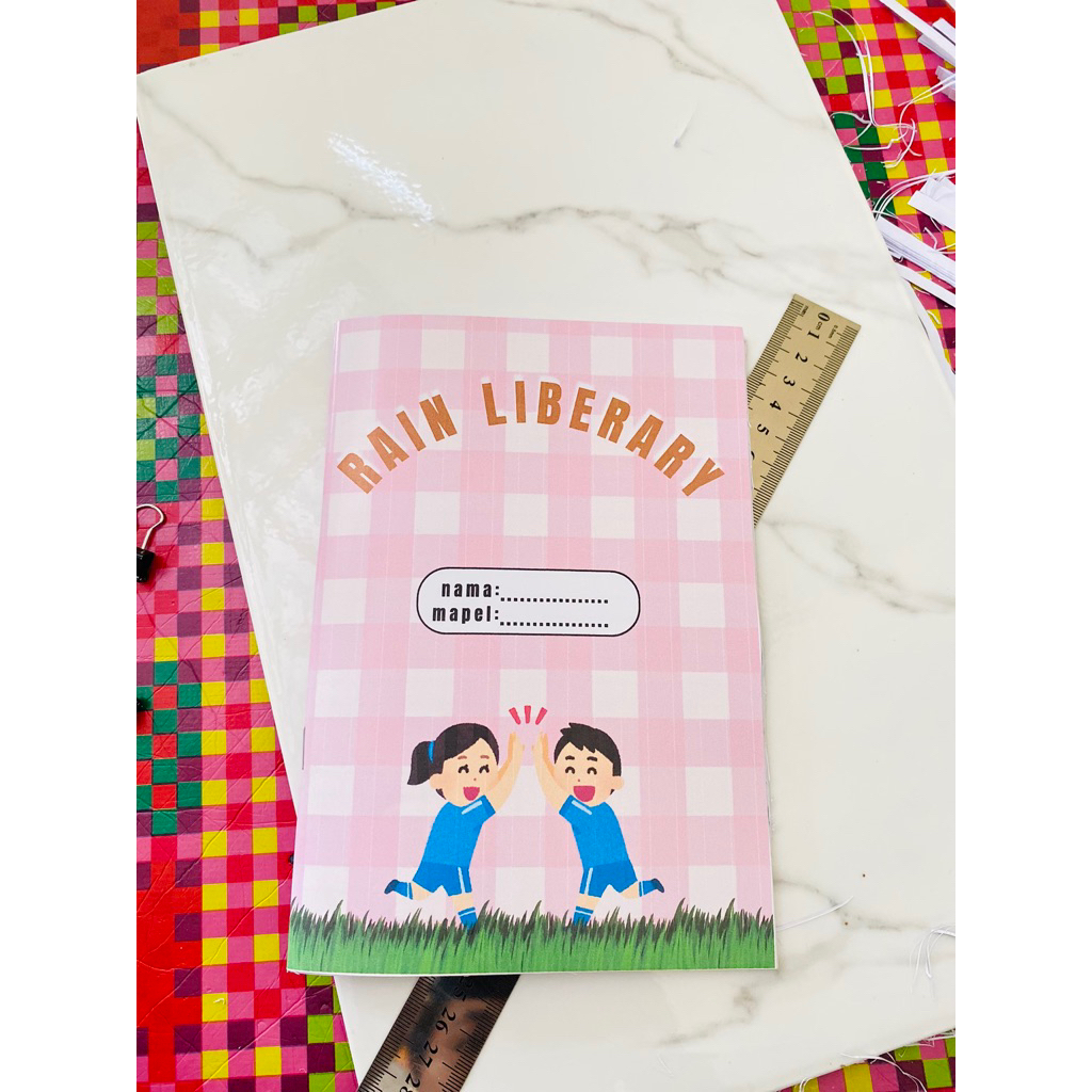 

buku tulis custom nama dan foto