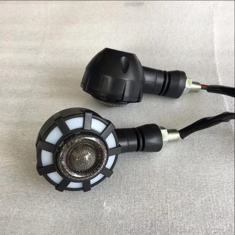 Lampu Sein Sen Projie Bulat CR7 D-175 Universal Motor Sein LED Running Bulat Classic Klasik DC 12 vo