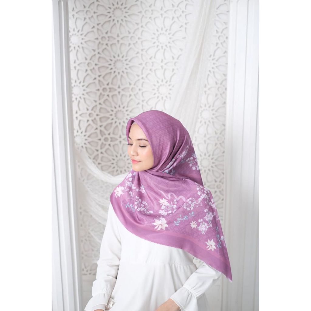 [Grosir Hijab 10pcs] Hijab Segiempat Ayunda Series Aisyah Jilbab Segiempat Motif Premium Aisyah Jilb