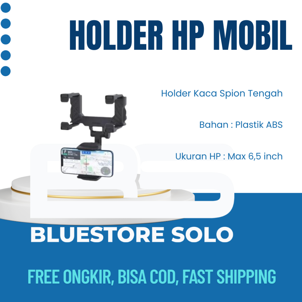 Holder Mobil Spion Tengah Holder HP GPS Holder Kaca Spion Tengah Holder Spion