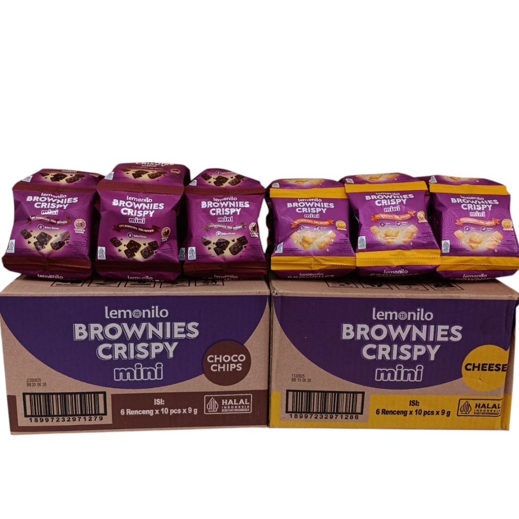 

lemonilo brownies crispy mini coklat 10 pcs