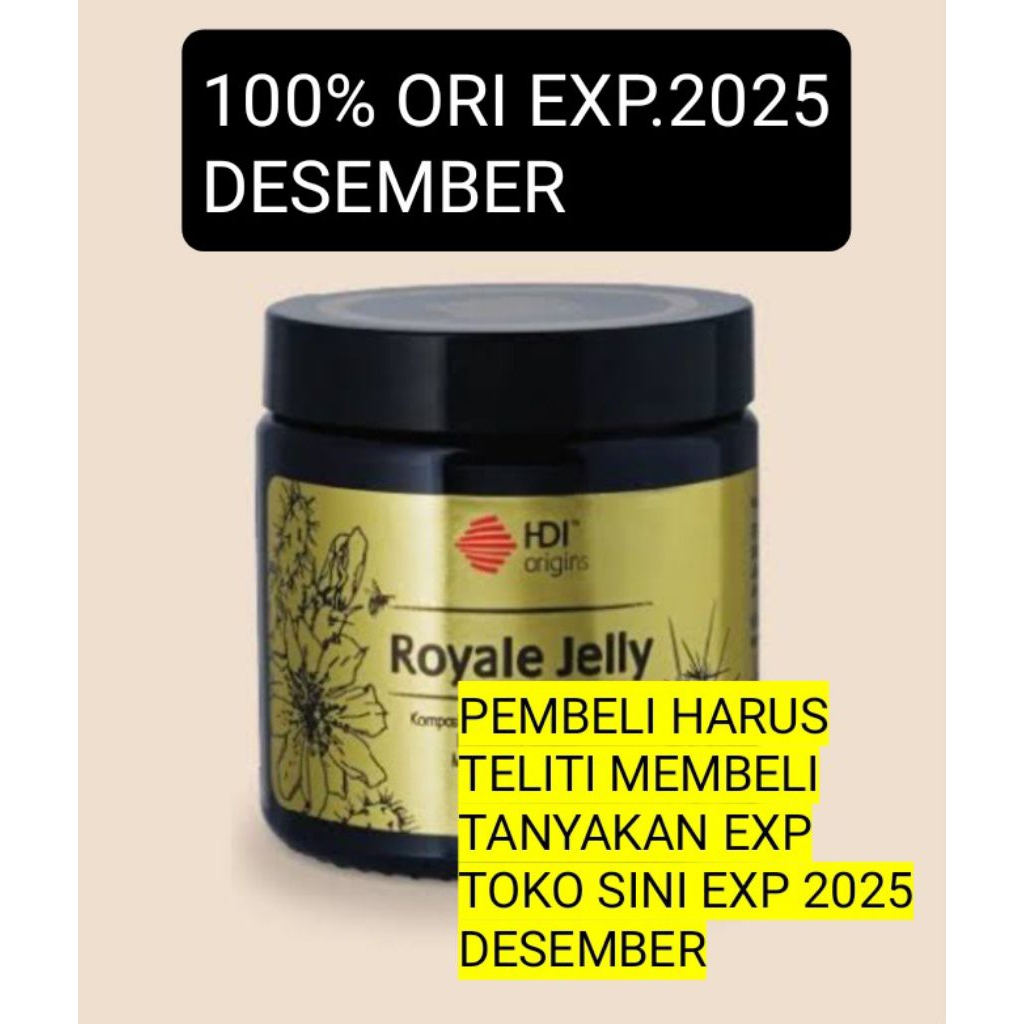 

royal jelly liquid 150gr ori des 2025 segel