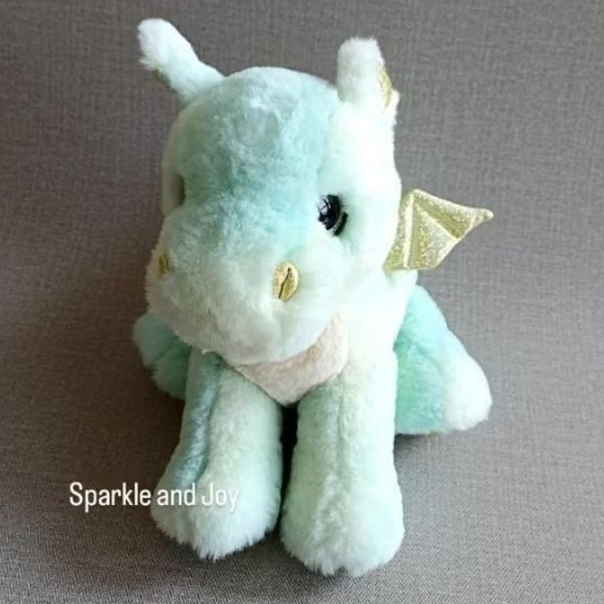 Boneka Naga Dragon Mint Sparkle Tales Aurora / Plushie - Sparkle and Joy