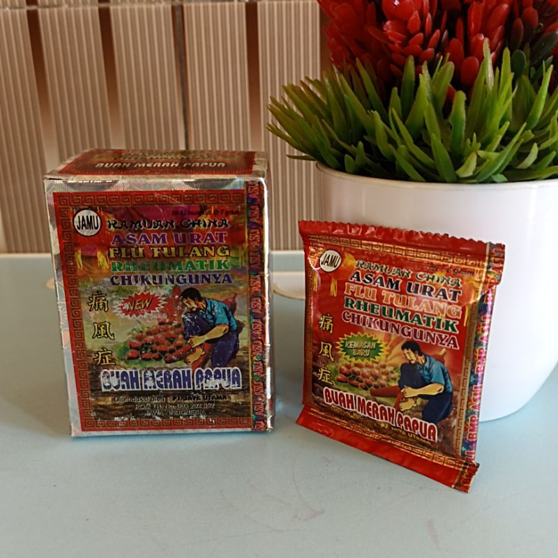 

BUAH MERAH PAPUA SERBUK 100% ORIGINAL (isi 12)