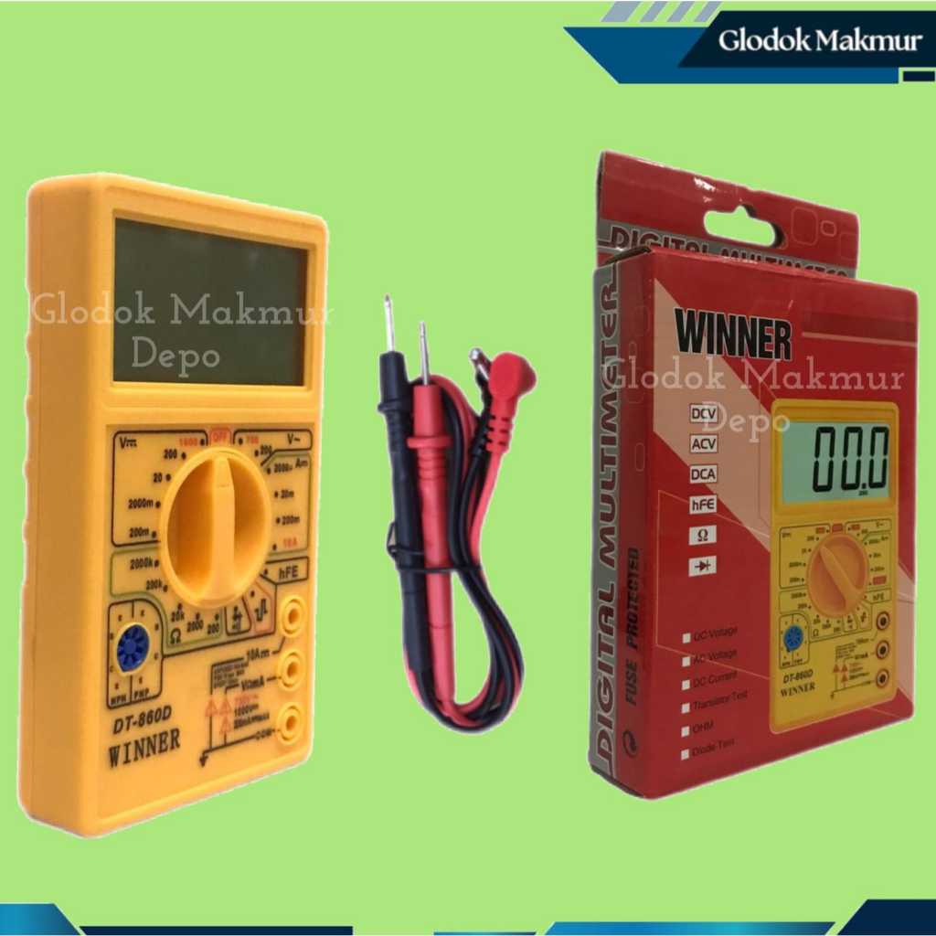 MULTIMETER DIGITAL DT860D WINNER