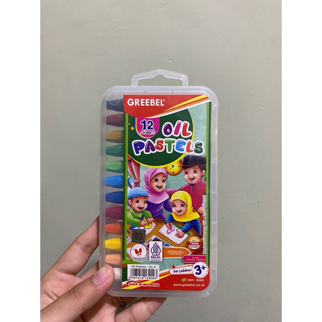 

Crayon greebel 12 warna