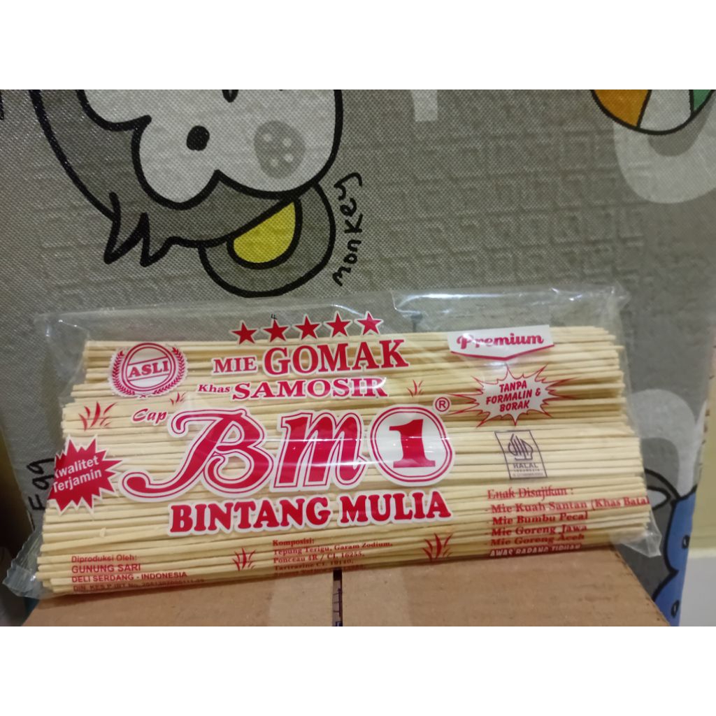 

Mie Gomak Kering Khas Samosir