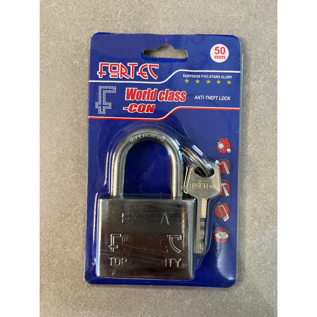 GEMBOK 50 MM FORTEC / Gembok FORT-CC - World Class Anti-Theft Lock - TOP SECURITY untuk Perlindungan