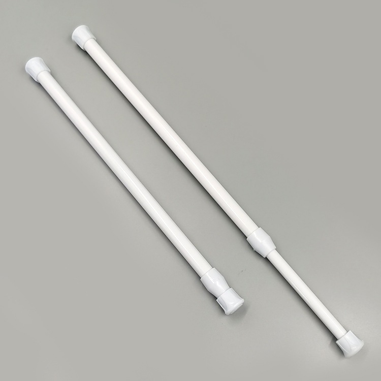 HL0770 Tiang Fleksibel Tiang Gorden Kolong Dapur Tiang Tanpa Paku Tiang Serbaguna untuk Gorden Lemar