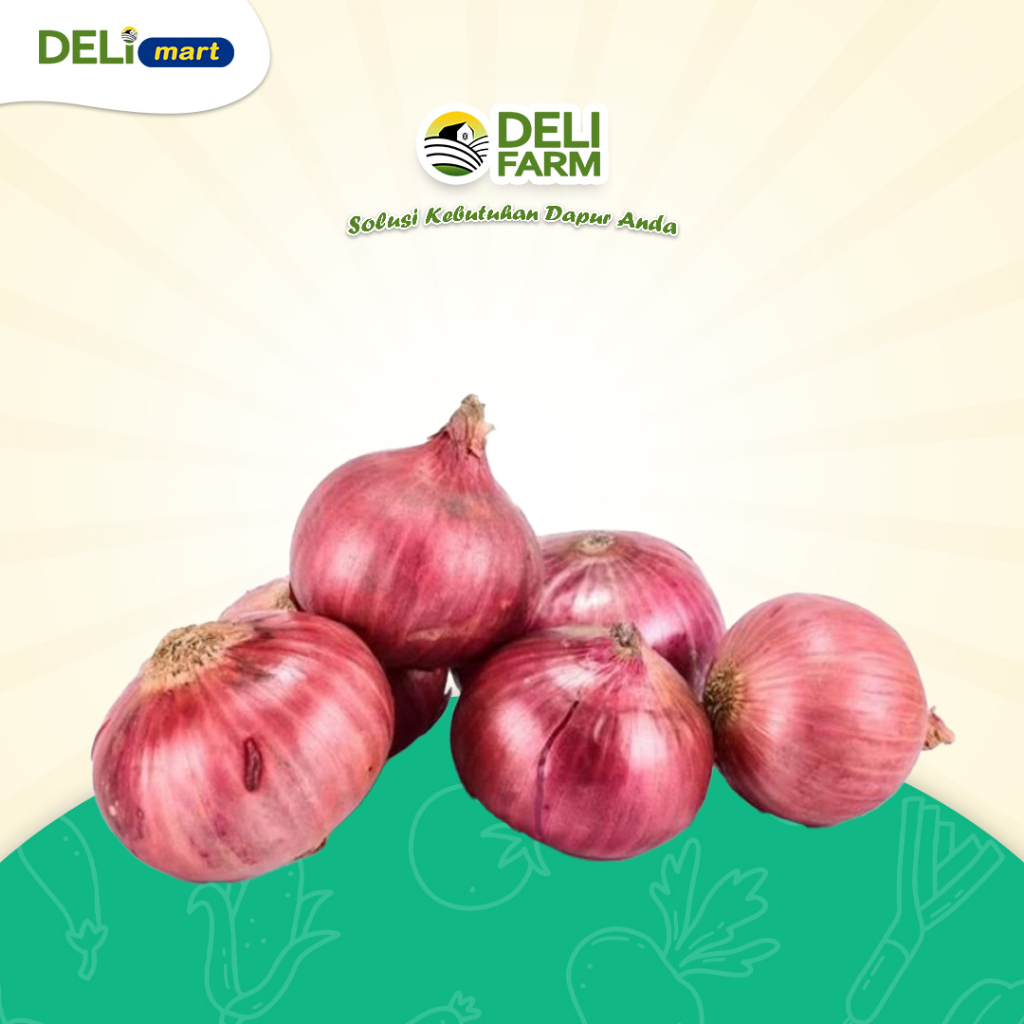 

Deli Mart [Khusus INSTAN Medan] Bawang Packing / Bawang Merah Besar by Deli Farm