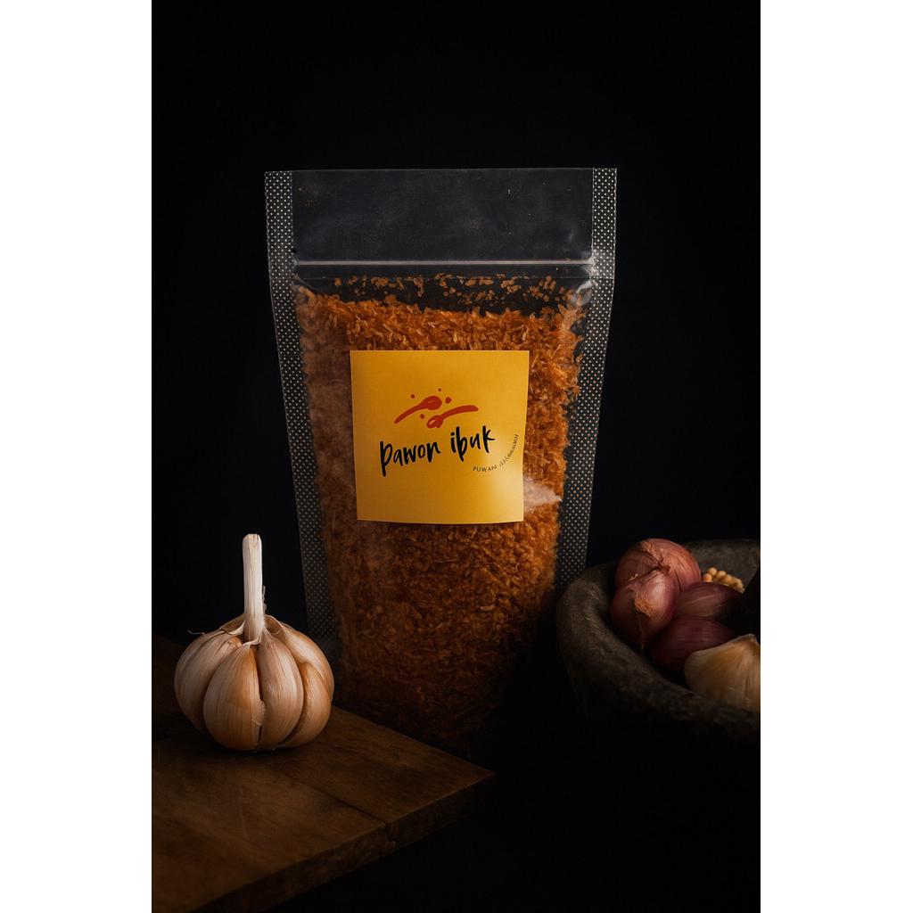 

Serundeng Kelapa Srundeng Gurih Manis Khas Wonogiri Original Snack Kering Tanpa Bahan Pengawet Halal 100g