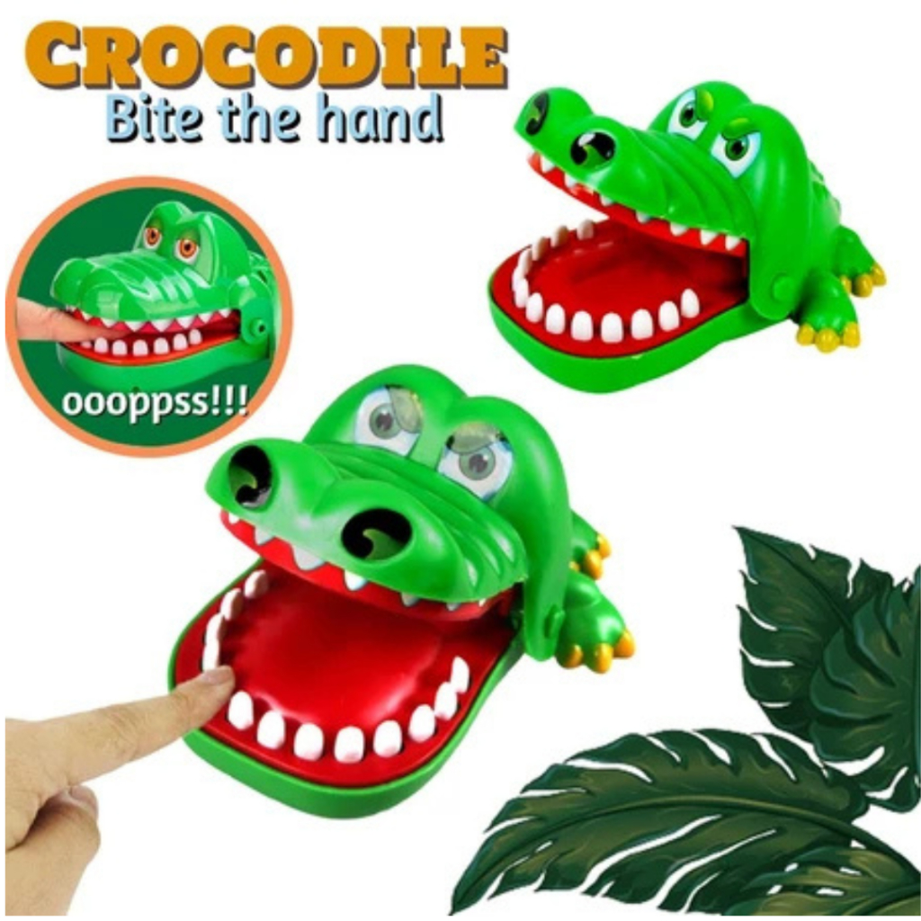 MAINAN BUAYA GIGIT TANGAN / Mainan Buaya Gigit Jari