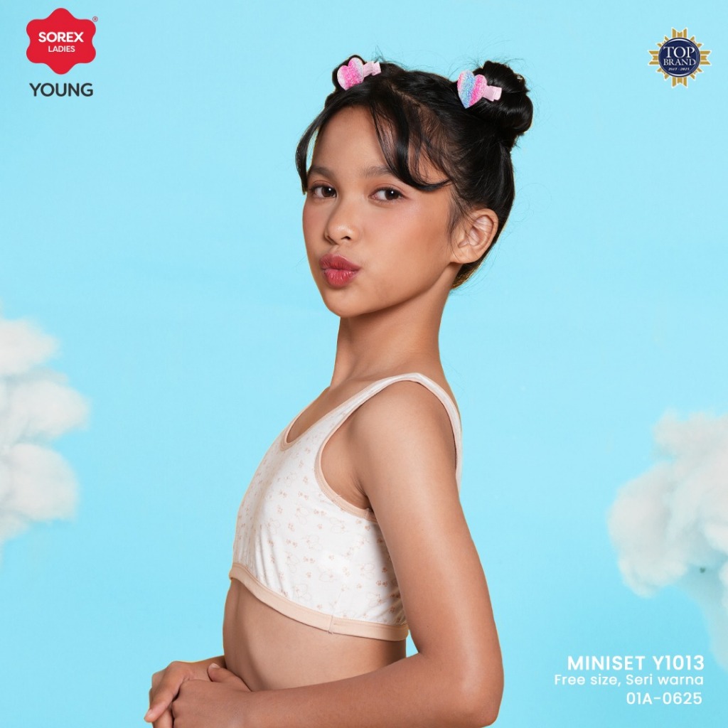 Sorex Young Miniset Anak Remaja Step 1 Freesize Tanpa Kawat Visha Y 1013