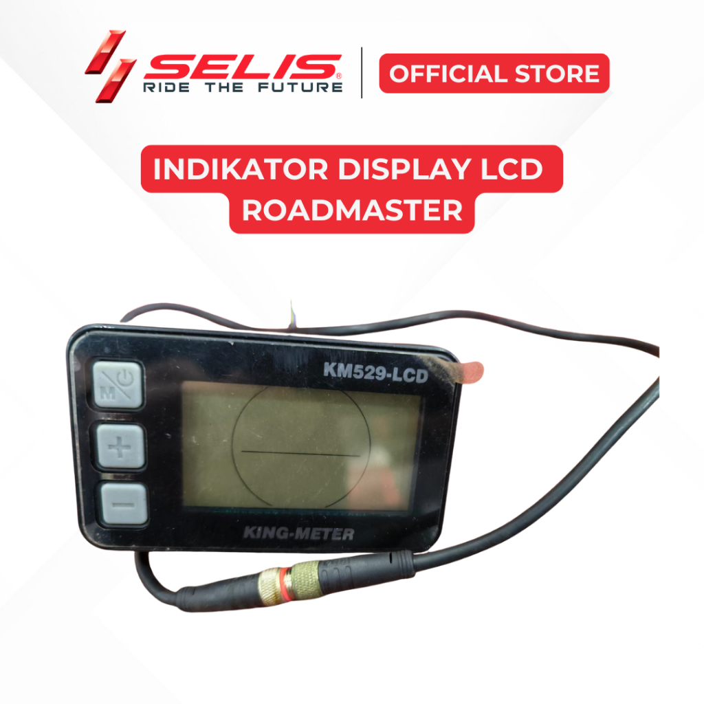 SELIS - Speedometer Indikator Display LCD Sepeda Listrik Gunung MTB Universal ( Indicator Display )