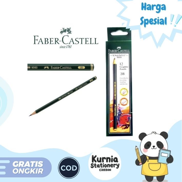 

Faber-Castell Pencil / Pensil 2B Satuan