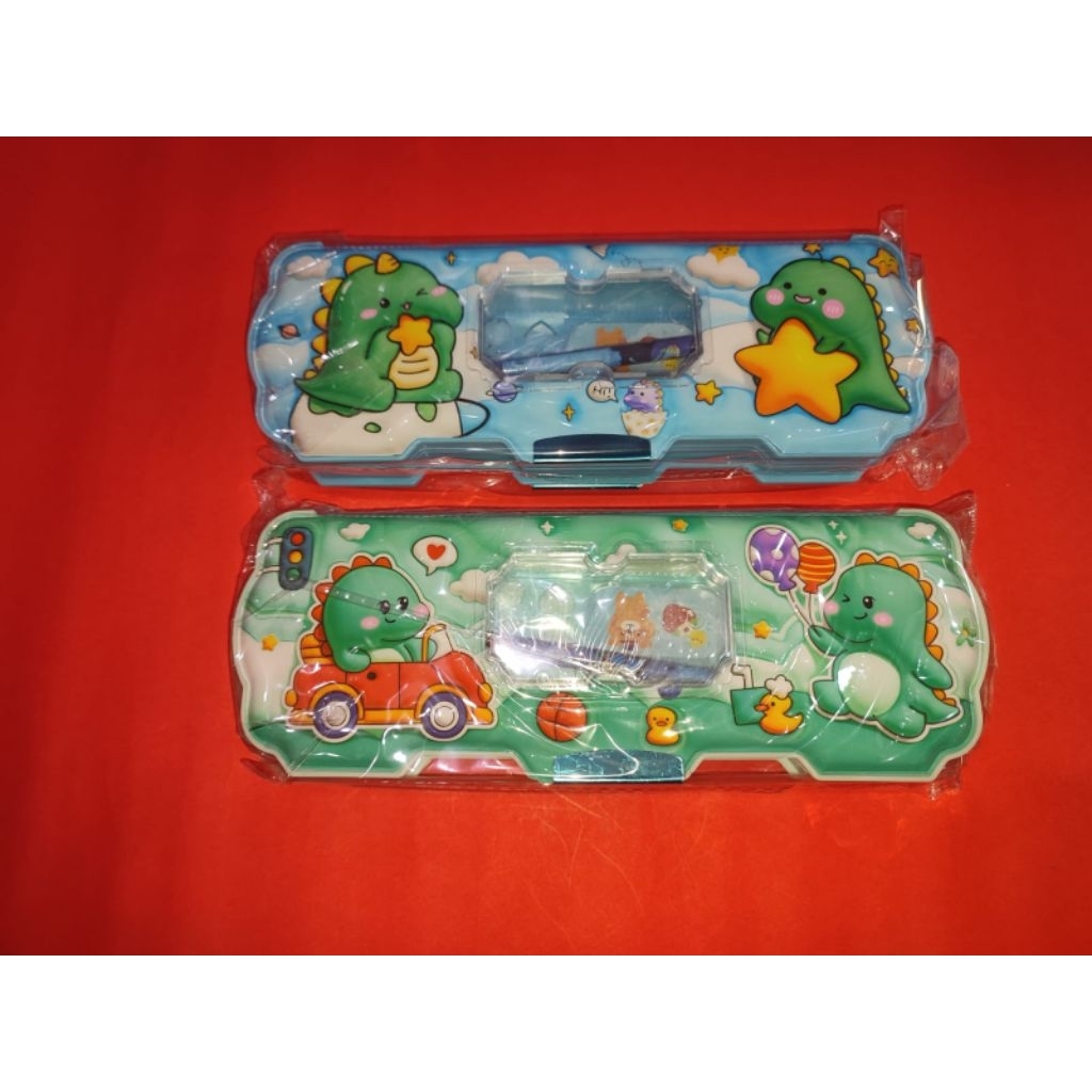

Tempat Pensil Anak Lucu Karakter Dinosaurus 3D – Pencil Case Sekolah Unik & Imut - Alat Tulis Kantor/ATK Murah Medan