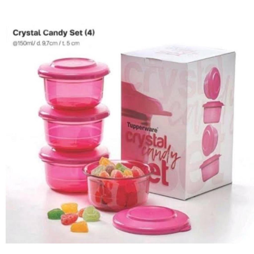 Crystal Candy Set (4) Tupperware
