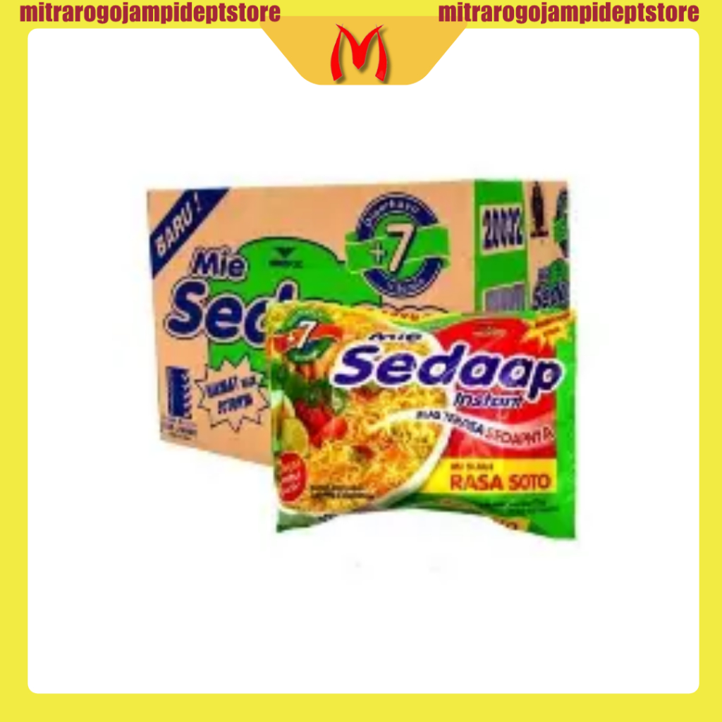 

Mie Sedaap Kuah DOS All Variant (1dus Isi 40pcs)