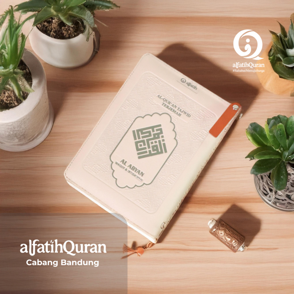 Al-Quran terjemah tajwid quran kecil Rasm Utsmani waqof ibtida AL ABYAN Jaket A6