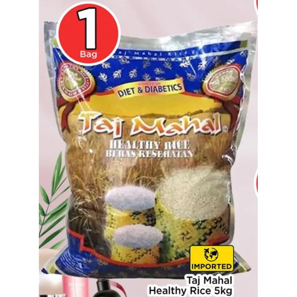 

Beras Sehat Taj Mahal 5 Kg