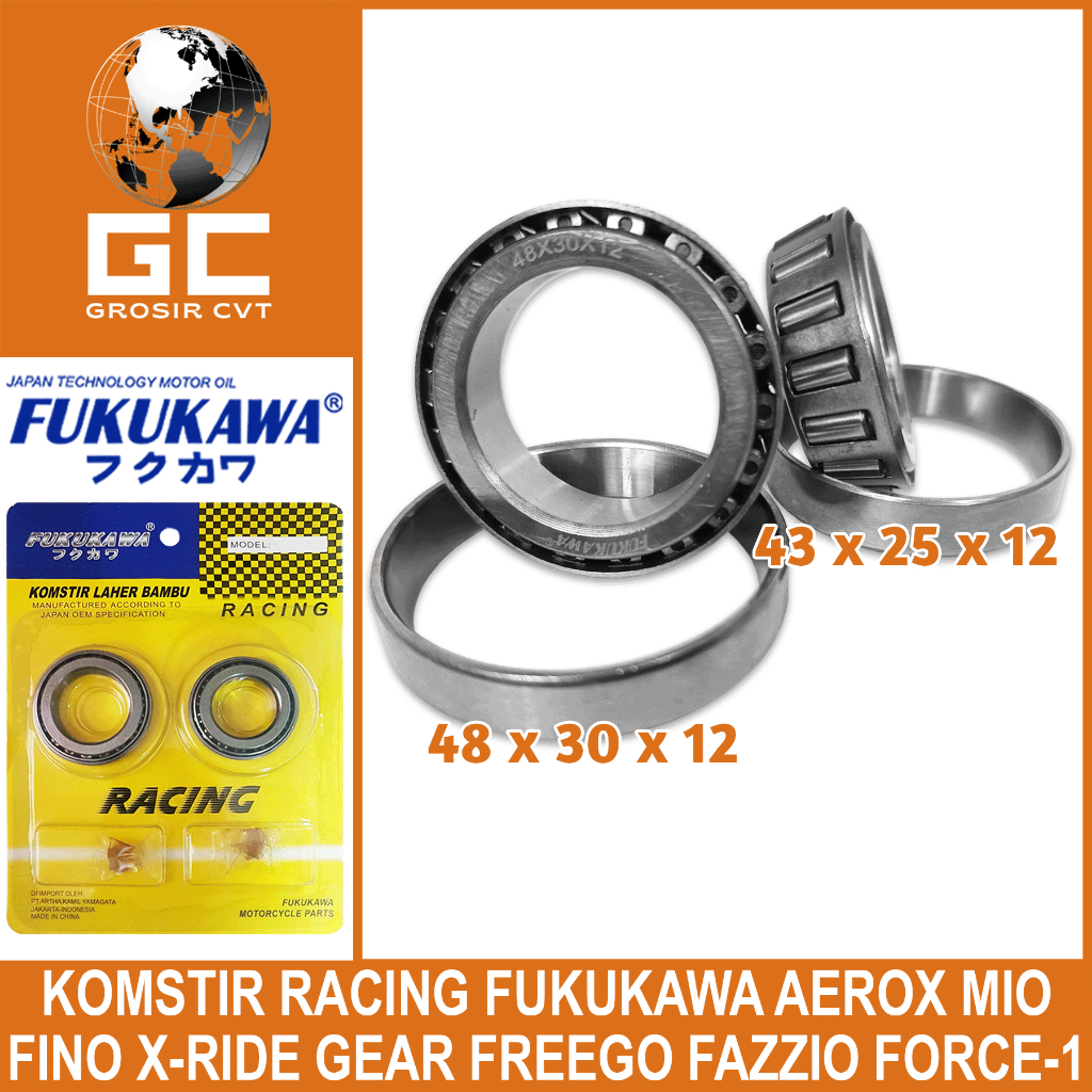 Fukukawa Komstir Racing Bambu NMAX Mio Sporty M3 J GT Soul Fino X Ride RXKing Jup Z MX
