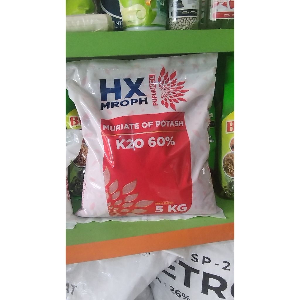 HX MROPH ( Pupuk KCL) kemasan 5 kg