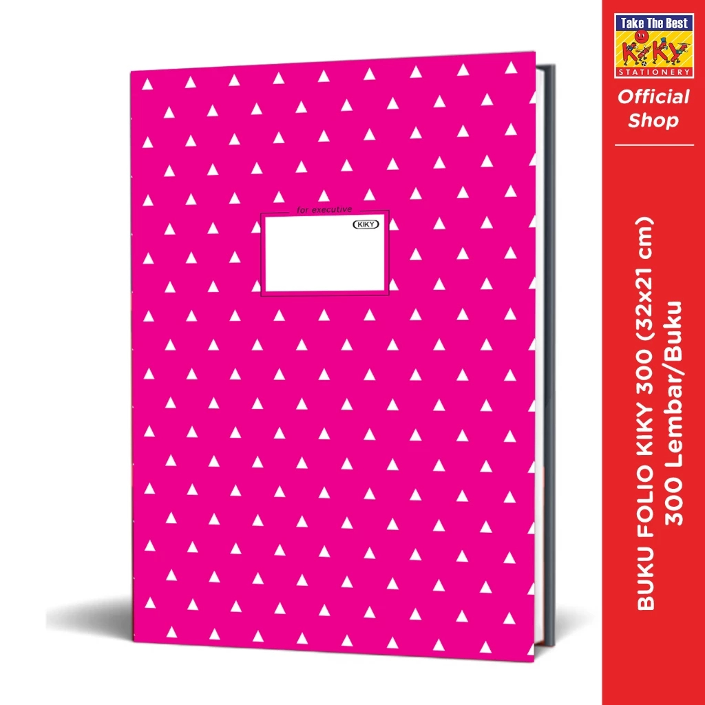 

KIKY Buku Hard Cover Folio Glossy (Uk. 32 x 21 cm) Isi 300 Lembar @1PCS