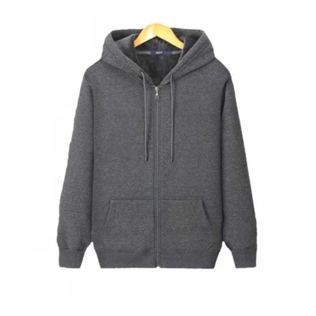 JAKET HOODIE ZIPPER RESLETING POLOS TEBAL PRIA WANITA KEREN