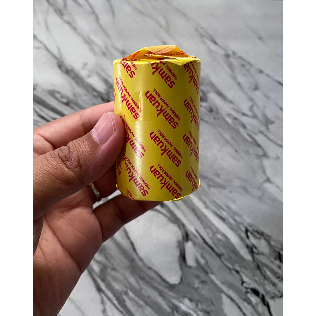 

Kertas Struk Thermal EDC 57x38mm, untuk printer mini Bluetooth