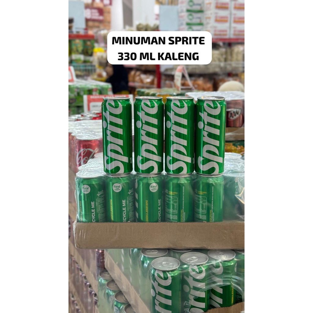 

PROMO SPRITE KEMASAN KALENG 330ML SATU CRAT ISI 24PCS