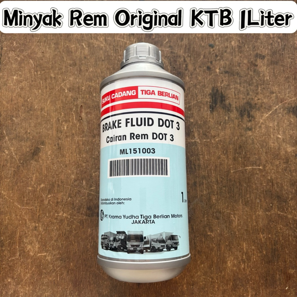 minyak rem besar original ML151003 minyak rem besar 1 liter original minyak rem dot 3 minyak rem 1 l