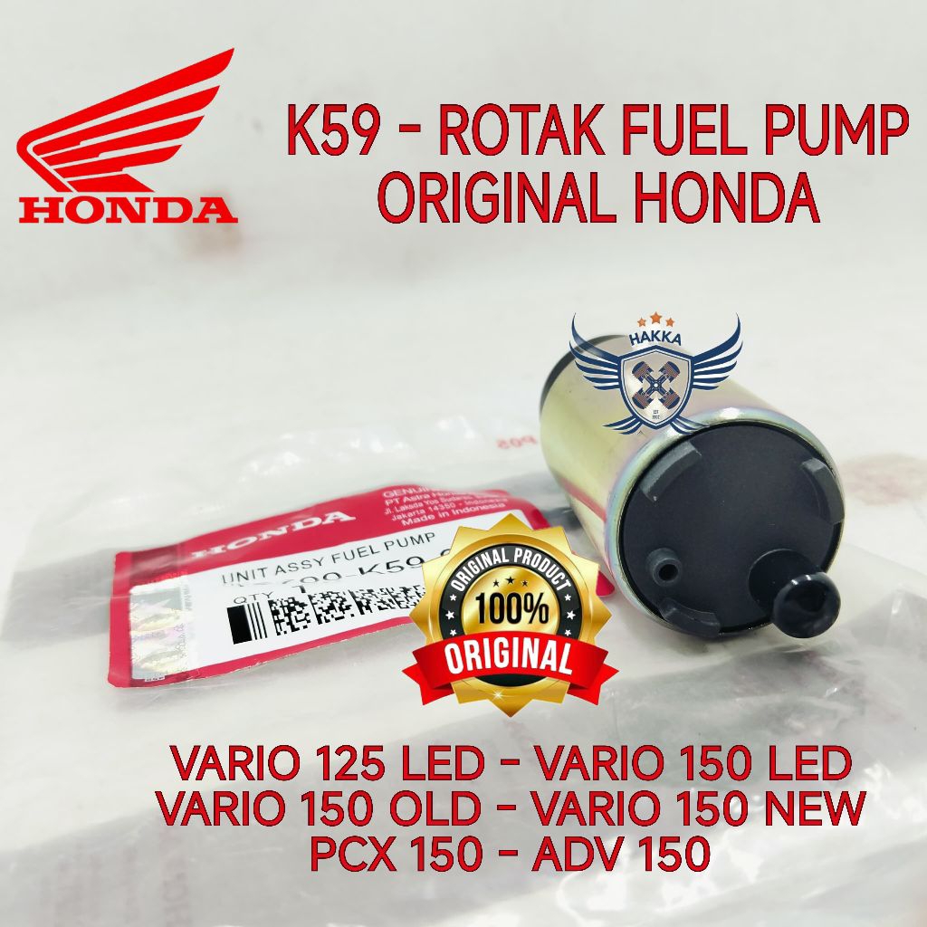 K59/K35 ORIGINAL ROTAK FUEL PUMP HONDA VARIO 125 LED, ROTAK FUEL PUMP VARIO 150 LED, ROTAK FUEL PUMP
