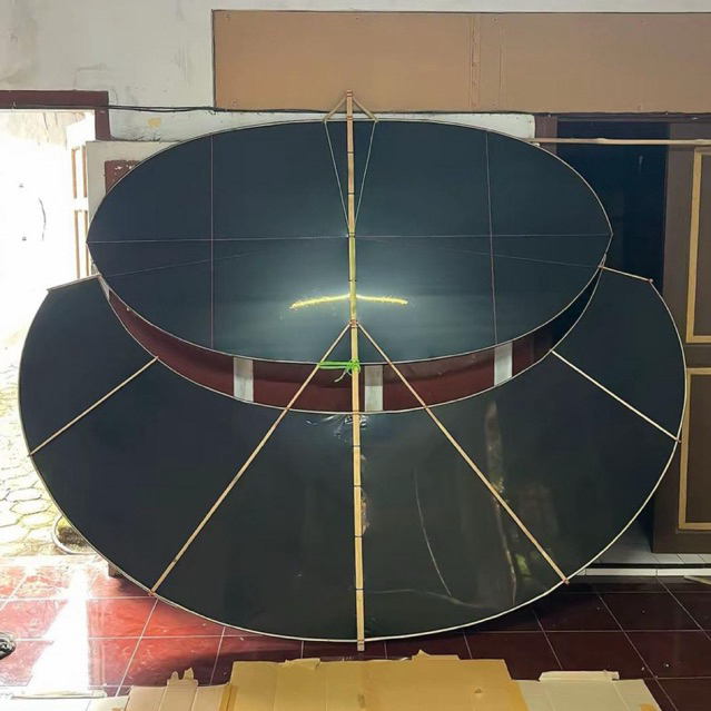 Layangan Pegon ludoyo rangka layangan pegon ludoyo dan ceper