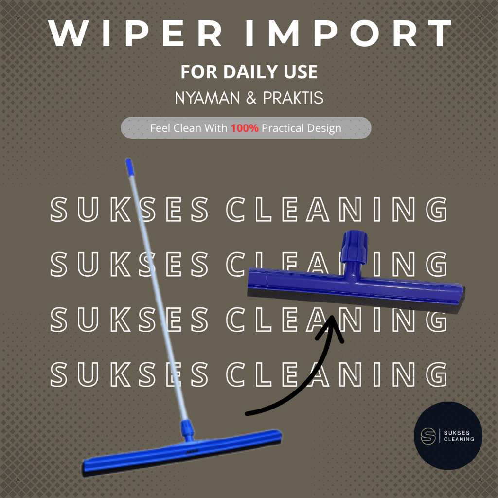 wiper lantai 55cm/wiper import/wiper lantai/wiper termurah