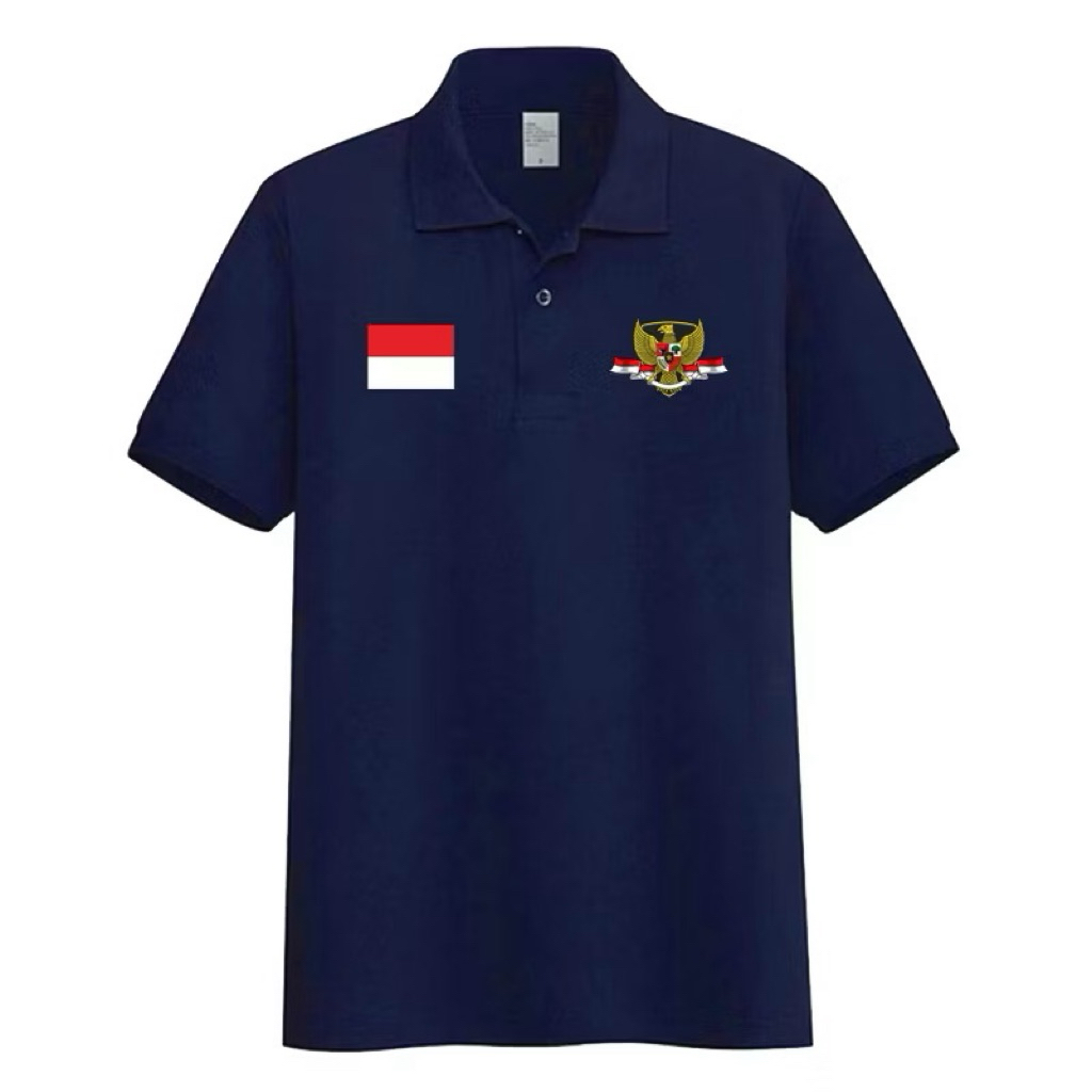 QH Kaos Garuda Bendera Merah Putih Cocok buat acara 17 Agustusan Unisex Bisa buat Pria maupun Wanita