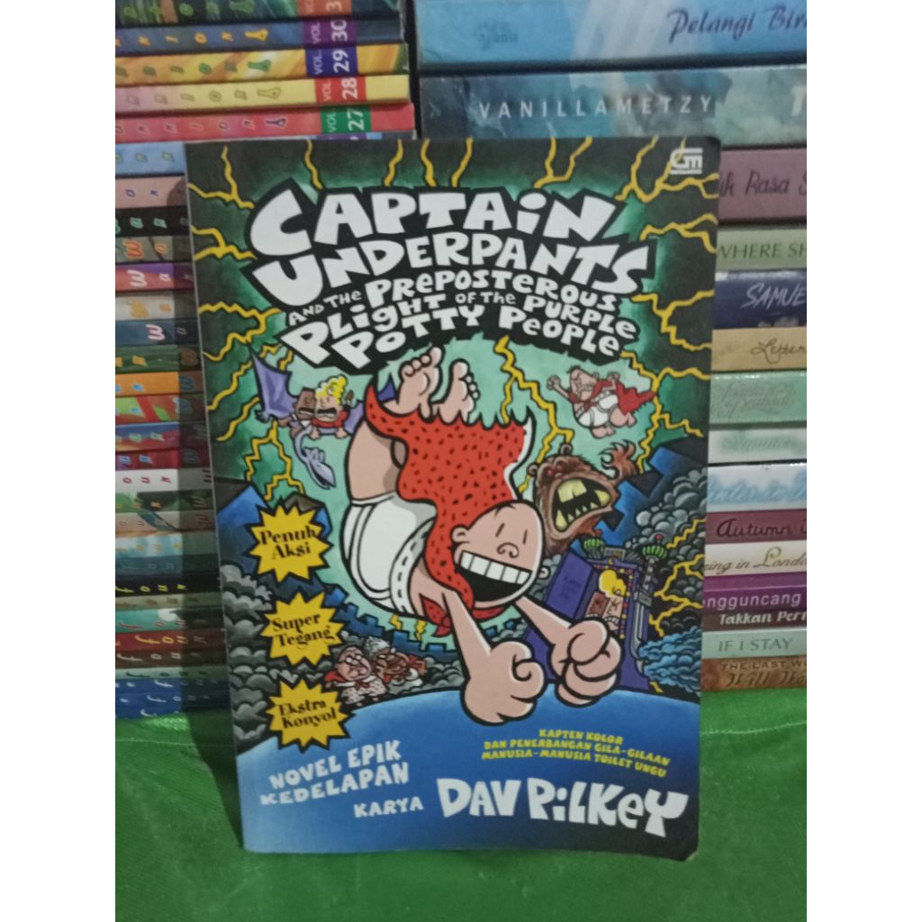 KOMIK CAPTAIN UNDERPANTS