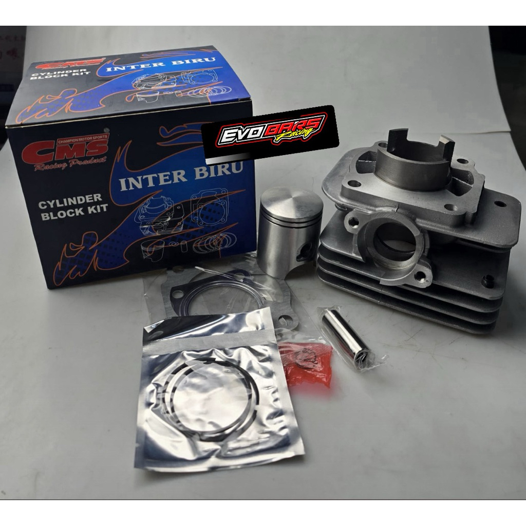 Blok CMS F1zr Interbiru Portingan ukuran 52.5mm dan 56mm Fizr Inter Biru Moto 1