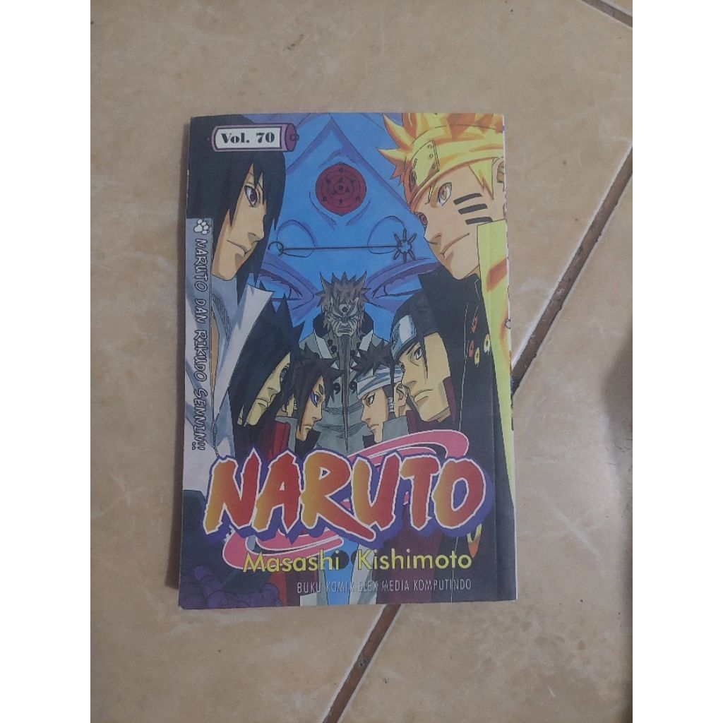 komik naruto vol 70