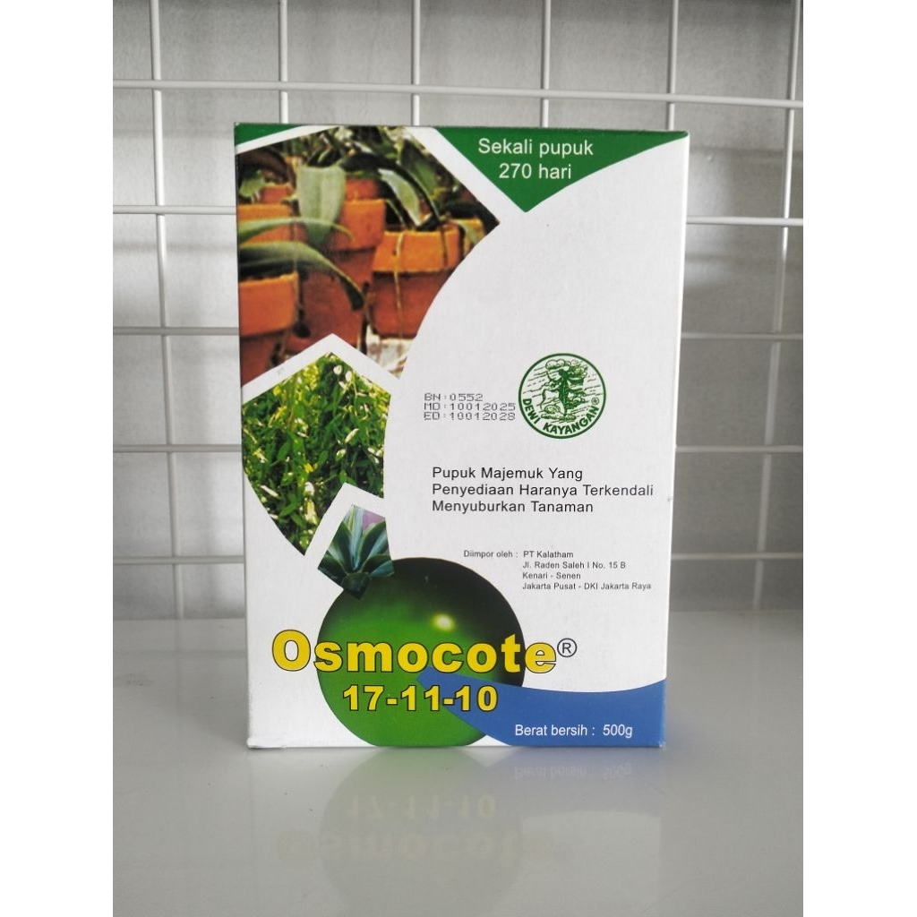 termurah PUPUK OSMOCOTE 17-11-10 500GR - ORIGINAL - PERTUMBUHAN MAXIMAL