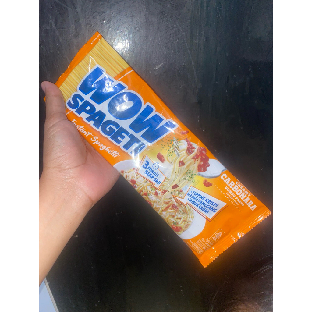 

WOW Spageti Instan Carbonara