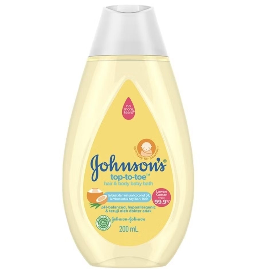 Johnson's Baby Sabun Mandi & Sampo Bayi Botol 200 ml