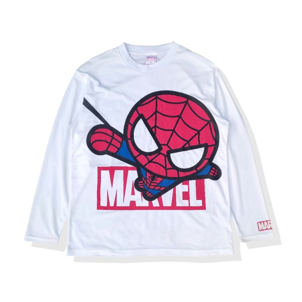 LONGSLIVE MARVEL BIG LOGO PRINT AOP JERSEY SECOND