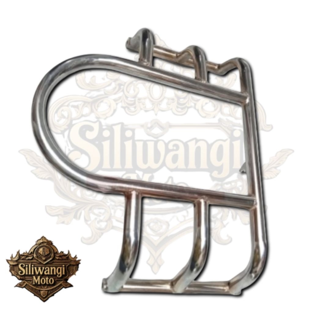 Engine Guard Pelindung Mesin Custom Kawasaki W175 BSA Style