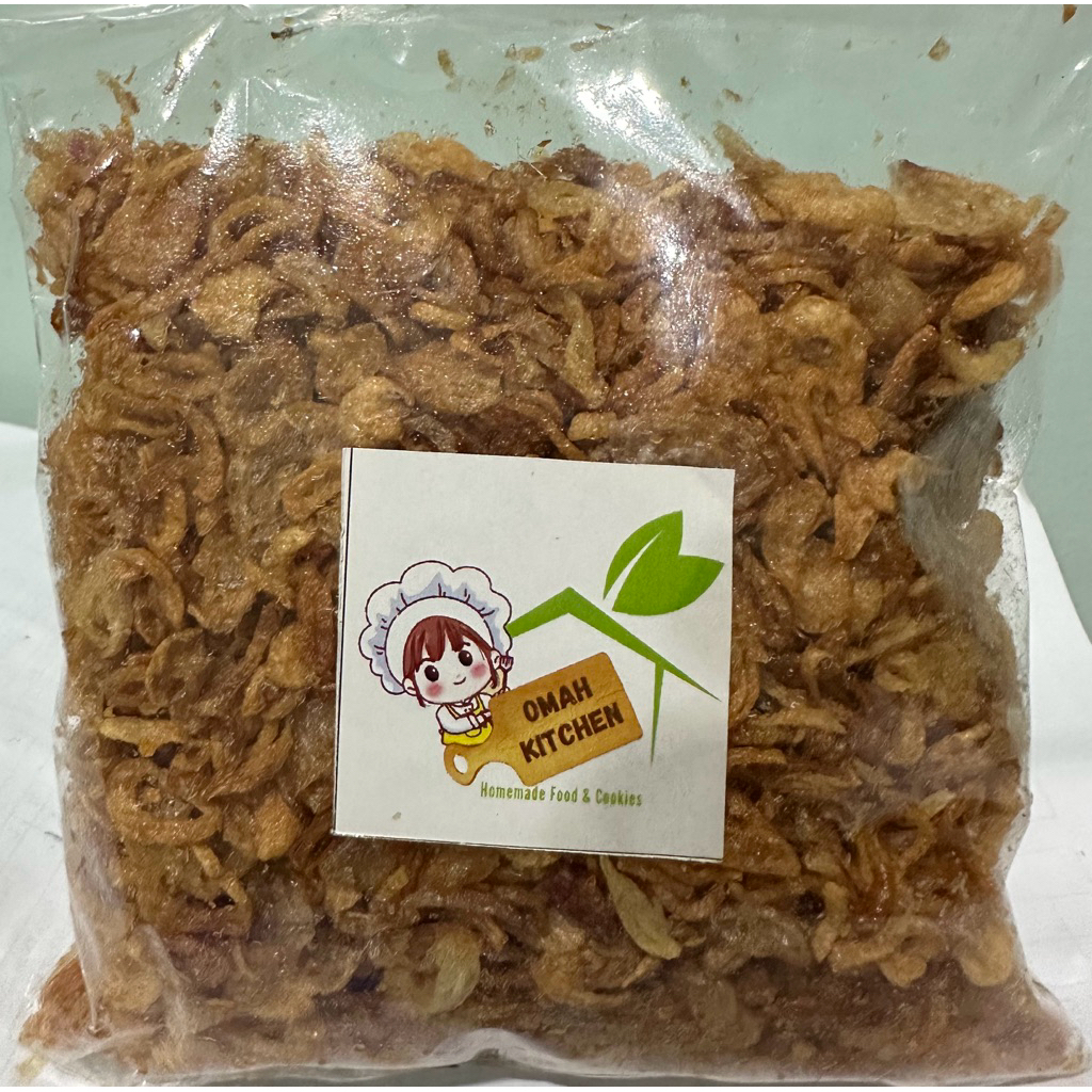 

Bawang Goreng Home Made 100% Ori Tanpa Tepung Dan Bahan Pengawet