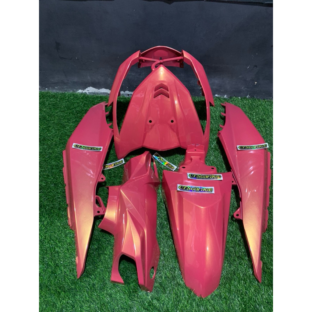 TERMURAH  Cover body full halus beat fi 2013-2016 pink xiralic gold